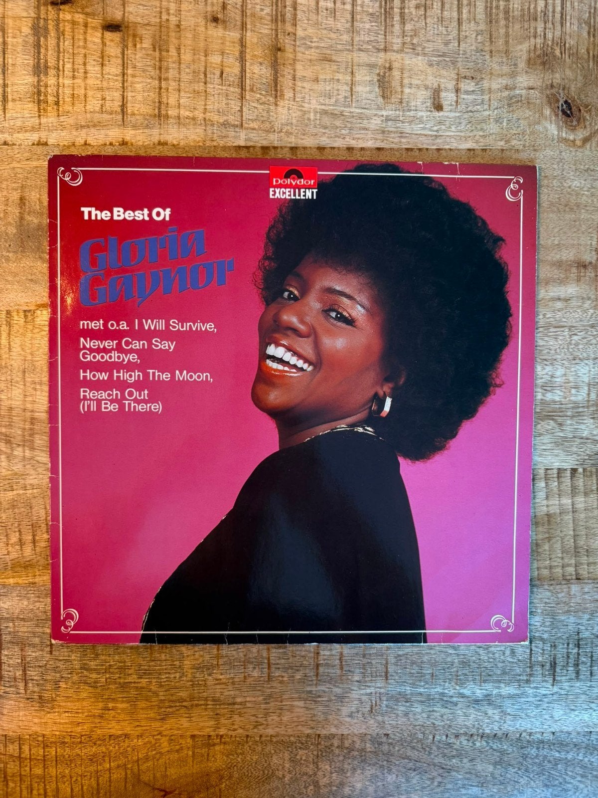Gloria Gaynor the best of LP, Ophalen, Gebruikt, 12 inch