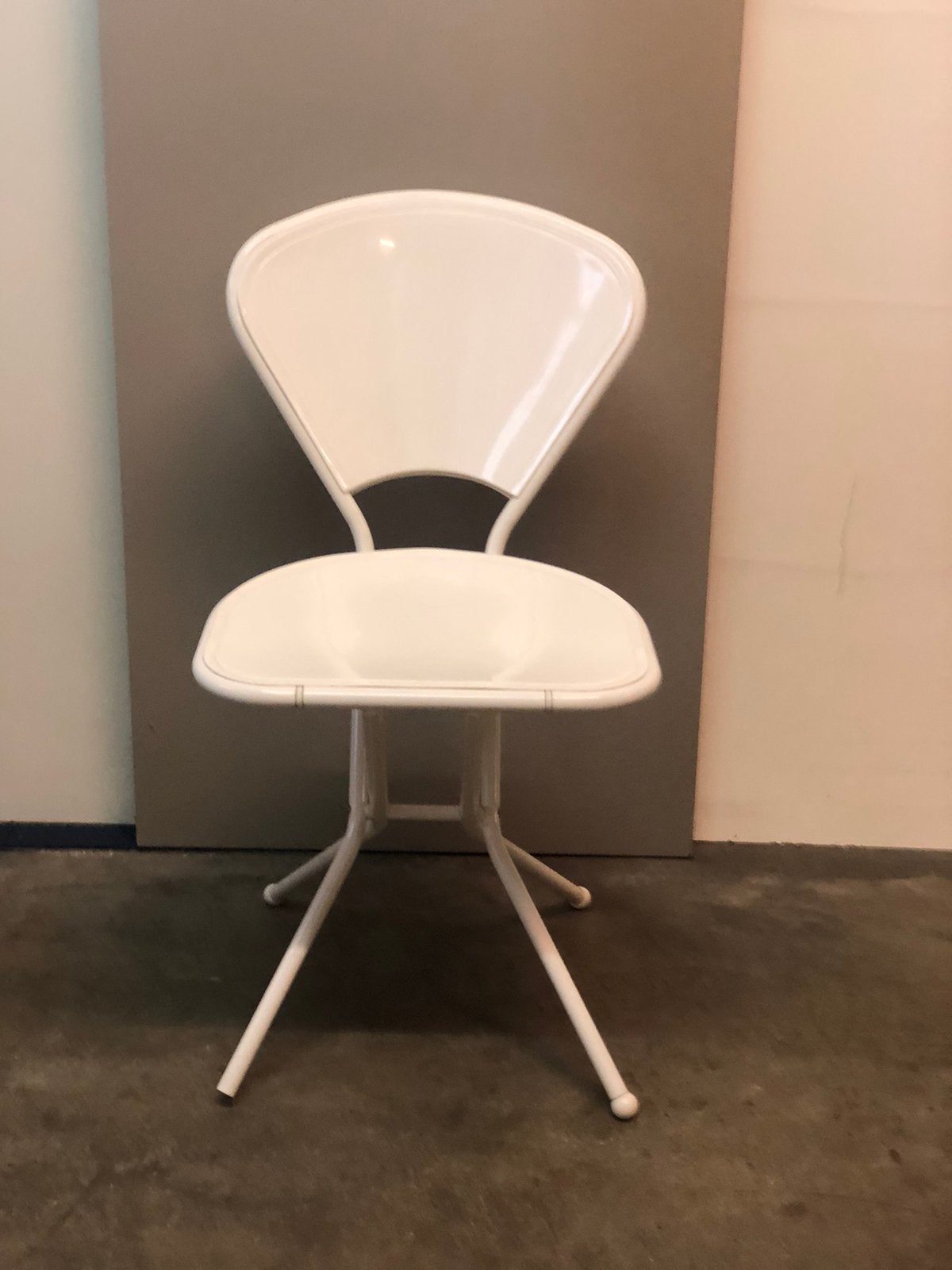 Vintage ikea Niels Gammelgaard design klapstoel., Huis en Inrichting, Stoelen, Ophalen, Zo goed als nieuw, Wit, Eén