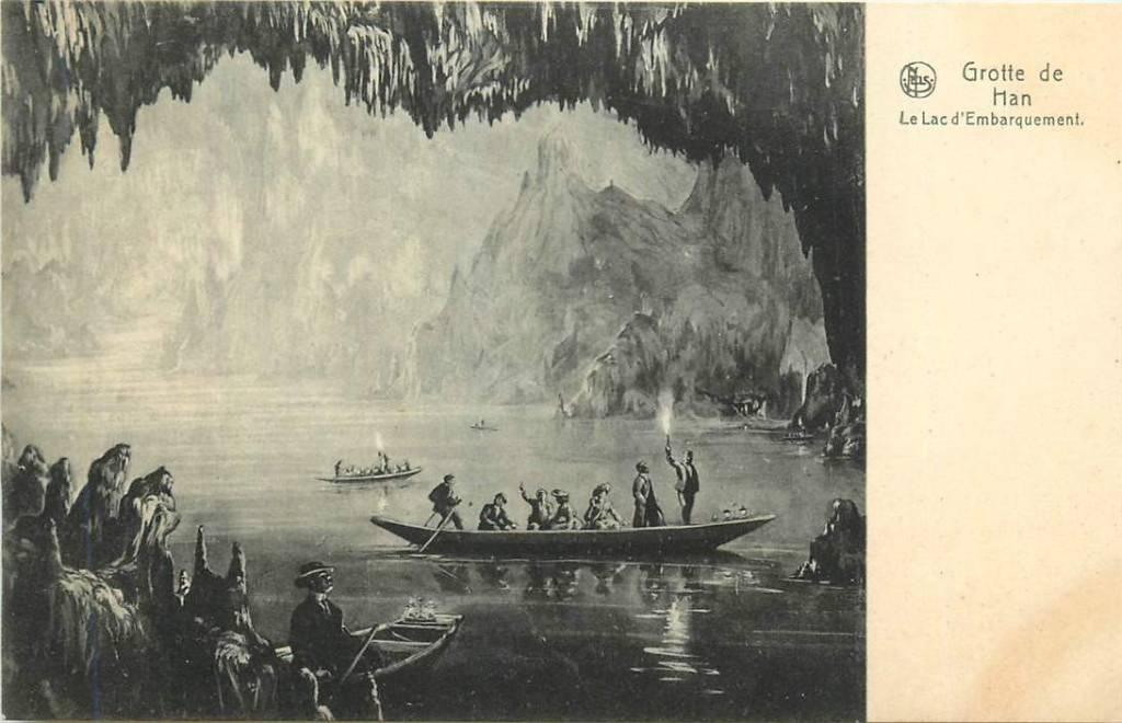 381-321-027 Grotte de Han, Verzenden, Voor 1920, Overig Europa