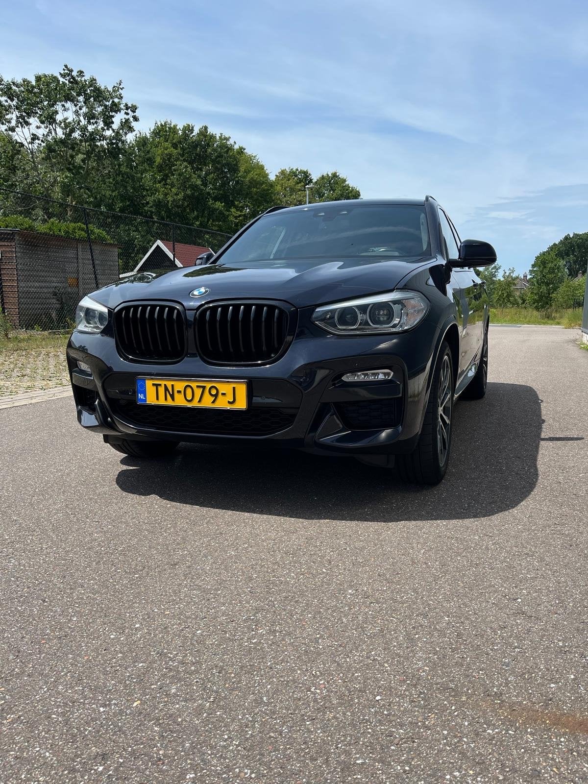 BMW X3 Xdrive30i 252pk Aut 2018 Zwart panoramadak, Auto's, 1998 cc, Zwart, 4 cilinders, 2000 kg