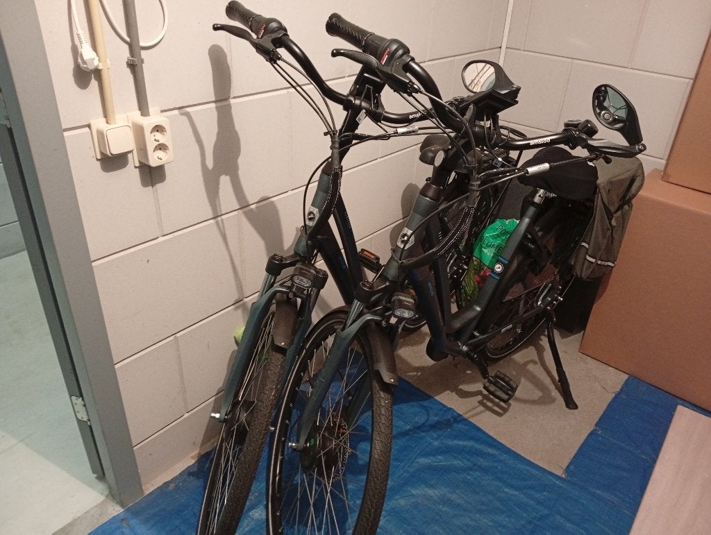 2 Amslod Hamilton Fietsen, Fietsen en Brommers, Elektrische fietsen, Zo goed als nieuw, Overige merken, 51 tot 55 cm, 50 km per accu of meer