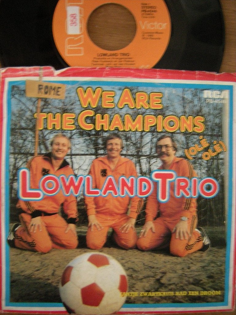 Lowland Trio (We Are The Champions), Gebruikt, 7 inch, Ophalen of Verzenden, Pop
