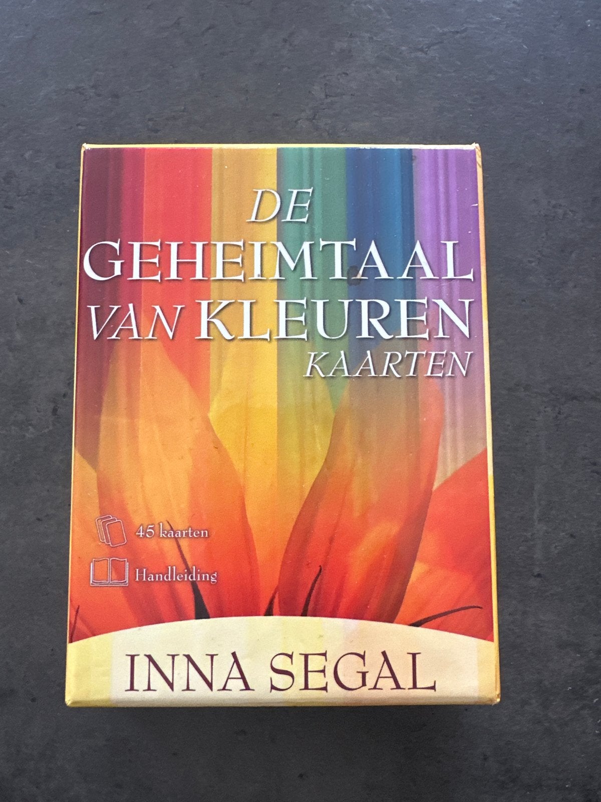 De Geheimtaal van Kleuren Kaarten - Inna Segal, Boeken, Ophalen of Verzenden, Zo goed als nieuw, Spiritualiteit algemeen, Overige typen