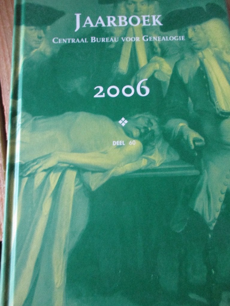 Jaarboek van het Centraal Bureau van Genealogie 2006, Boeken, Ophalen of Verzenden, 20e eeuw of later, Nieuw
