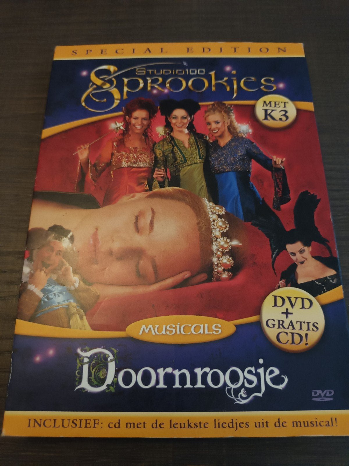 dvd + cd Doornroosje musical, Alle leeftijden, Ophalen of Verzenden, Zo goed als nieuw