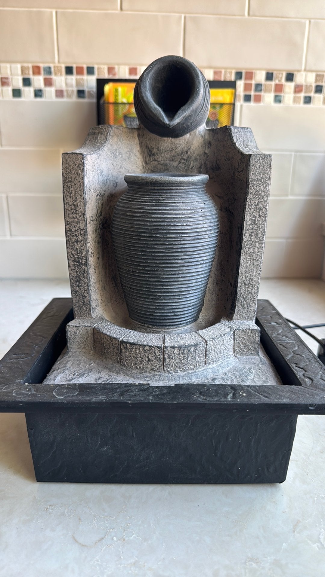 Waterfonteintje Intratuin, Tuin en Terras, Ophalen of Verzenden, Zo goed als nieuw, Kunststof, Waterornament