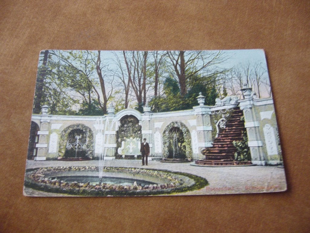 ROOSENDAAL  =  SCHELPEN GALERIJ   BRIEFKAART  1907, Ophalen of Verzenden, Voor 1920, Gelopen, Gelderland