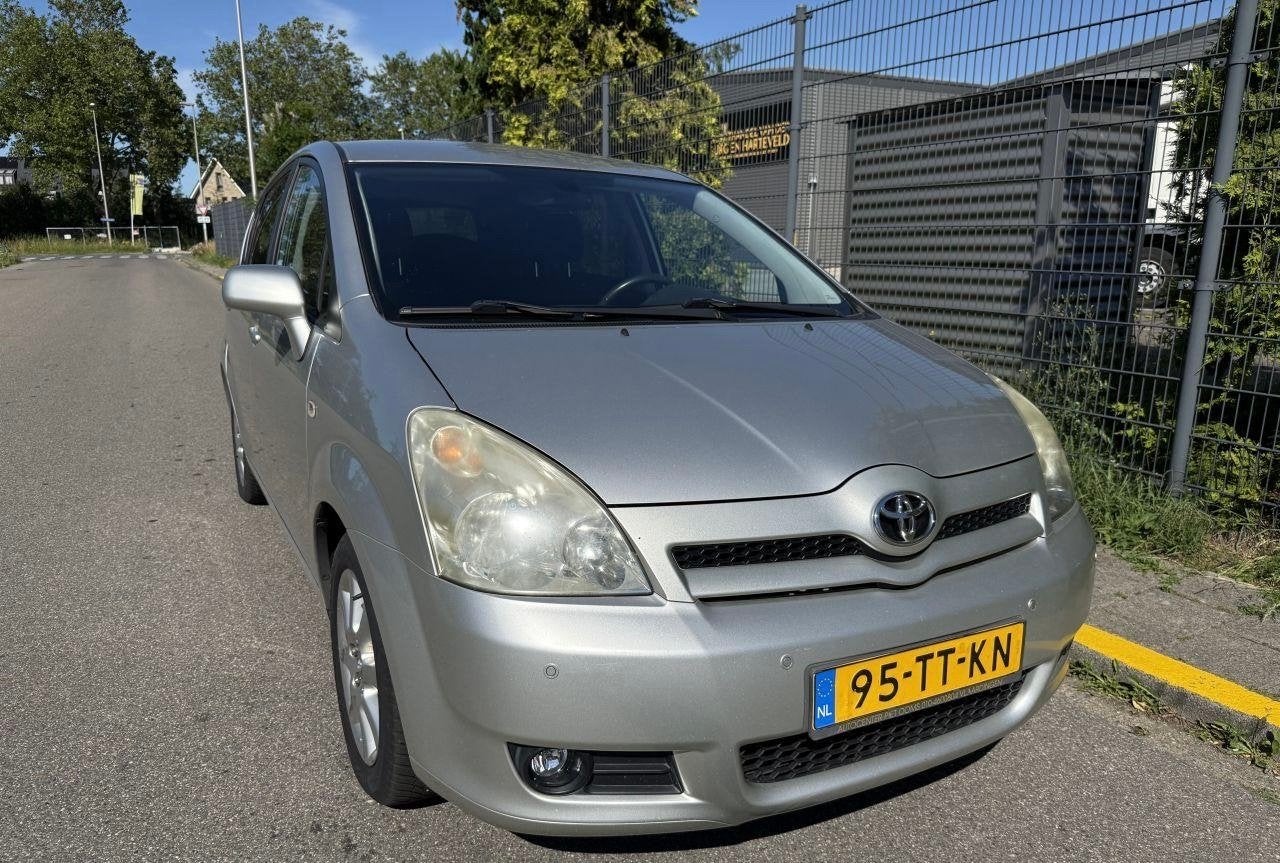 Toyota Corolla Verso 1.6 Vvt-i 5P 2007 Grijs, Auto's, 1330 kg, 450 kg, Zwart, 4 cilinders