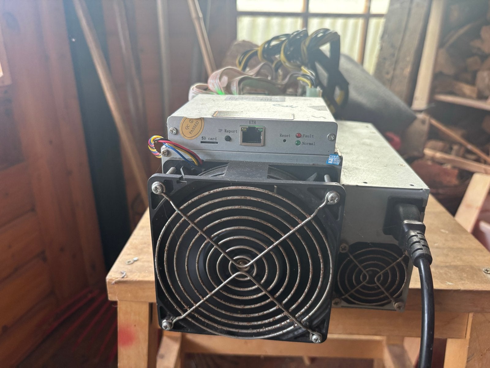 Antminer S9 Bitcoin Miner - Gebruikt, Computers en Software, Ophalen, Zo goed als nieuw