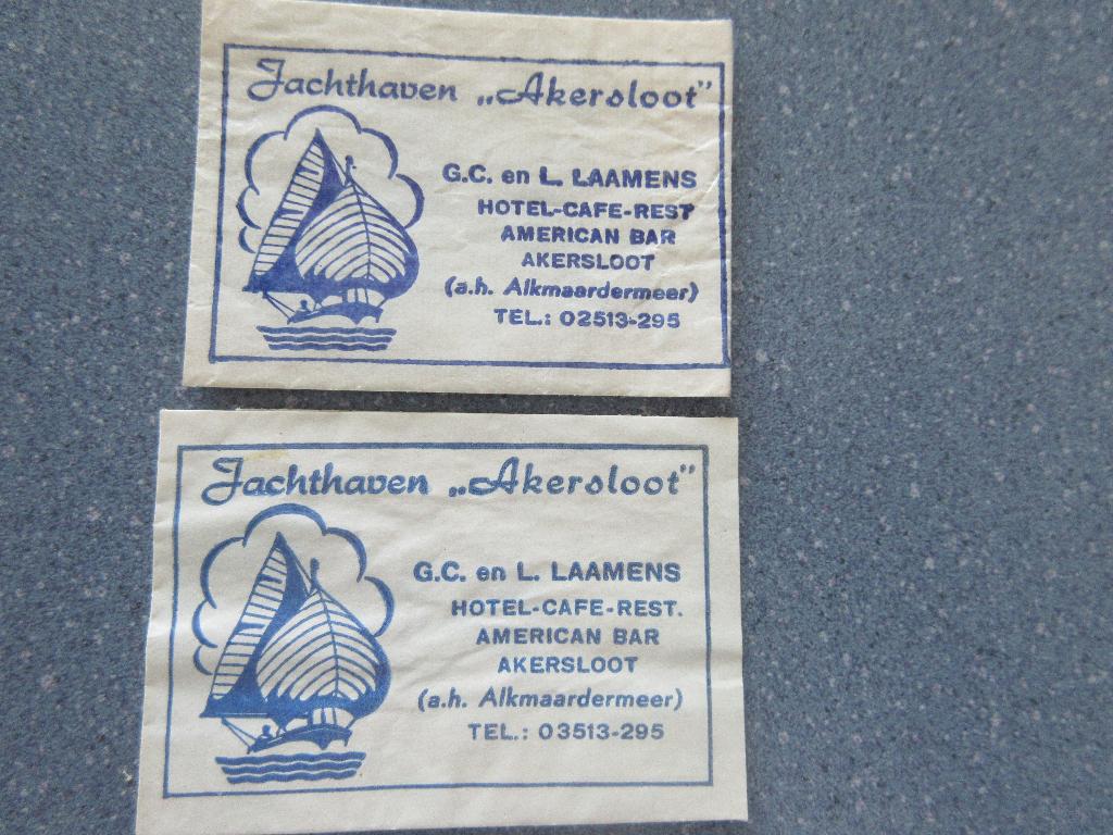 2 x Akersloot, jachthaven Akersloot, Verzenden, Nederland