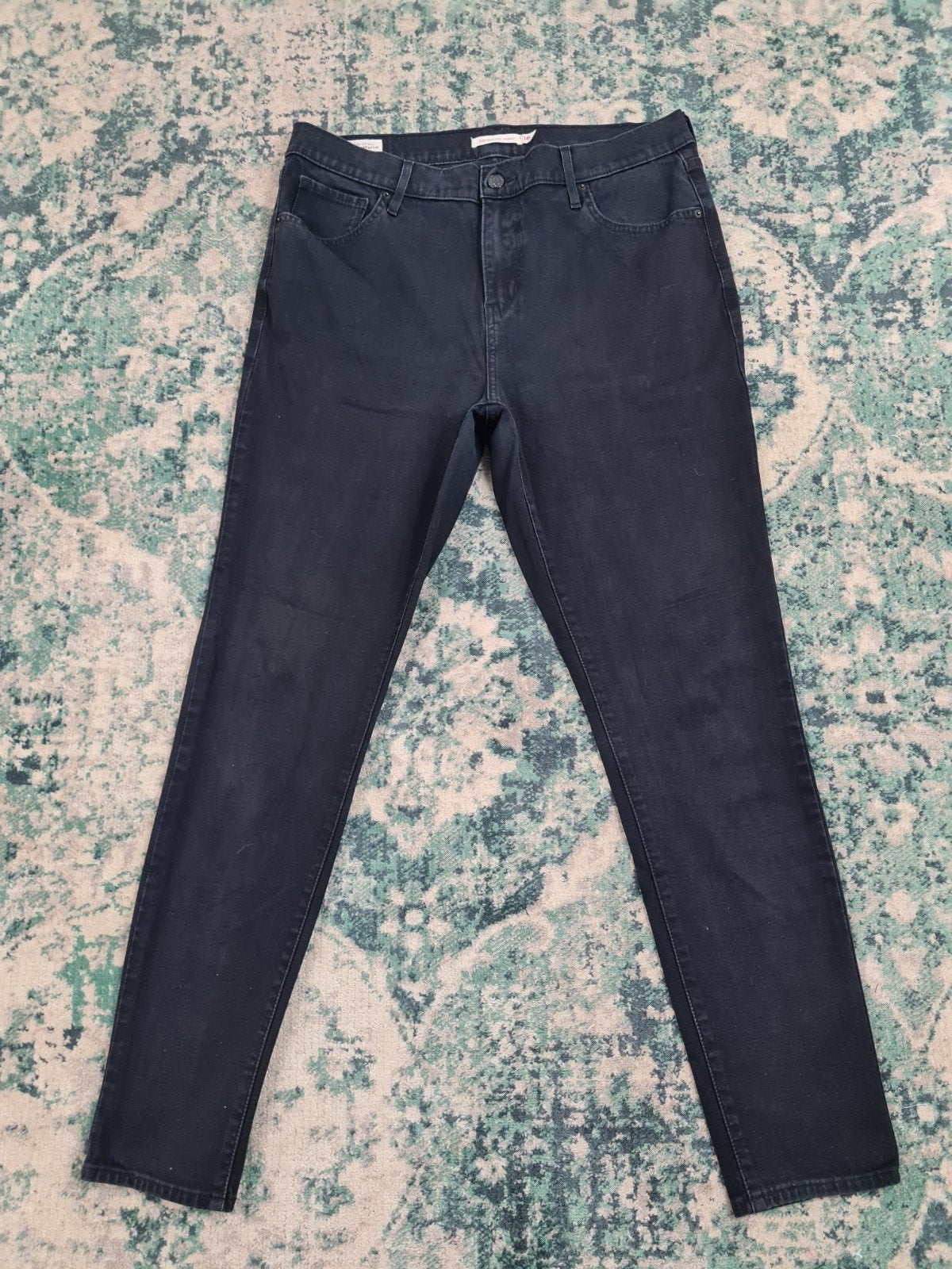 Levi’s 712 High-rise skinny W34 L30 Dames Tulsi3430, Verzenden, Zwart, Zo goed als nieuw, W30 - W32 (confectie 38/40)