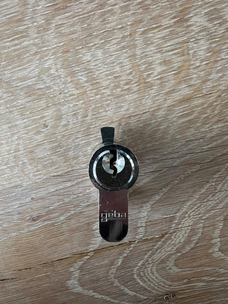 Geba Cilinderslot - Nieuw, Ophalen of Verzenden, Nieuw, Overige materialen, Slot