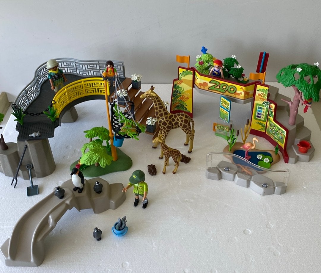 Playmobil dierentuin. Zie foto’s, Ophalen of Verzenden, Gebruikt, Los playmobil