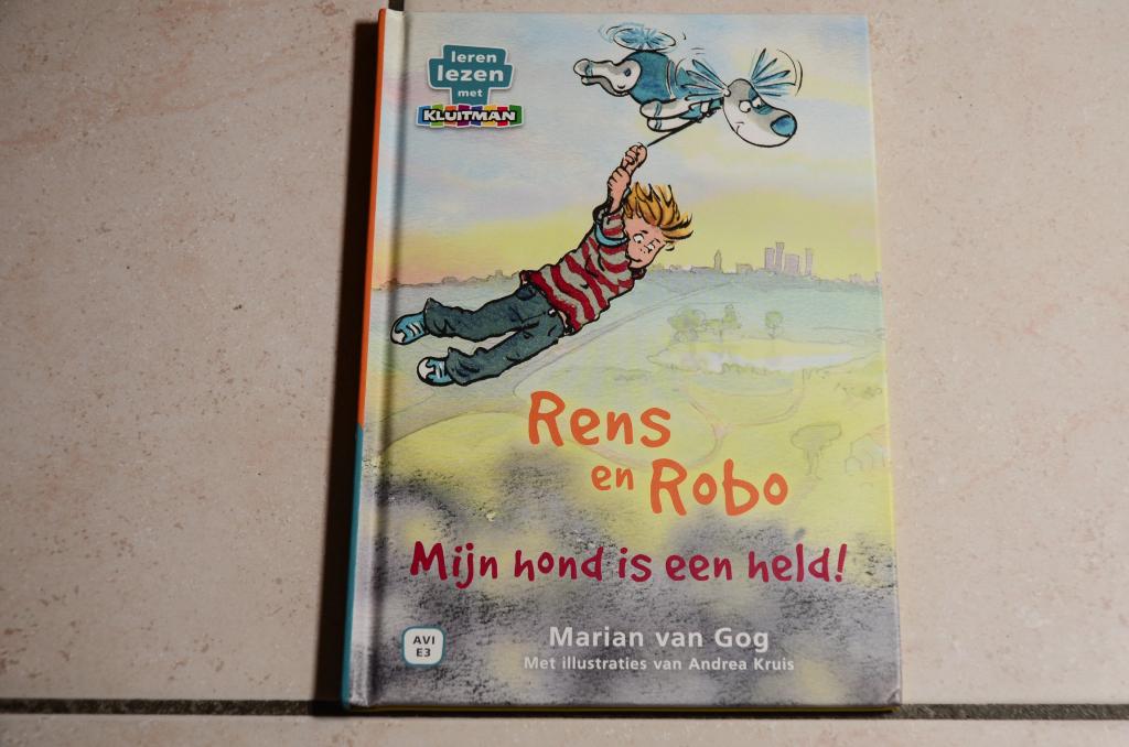 Rens en Robo Mijn hond is een held! / Marian van Gog AVI E3, Ophalen of Verzenden, Zo goed als nieuw, Fictie algemeen