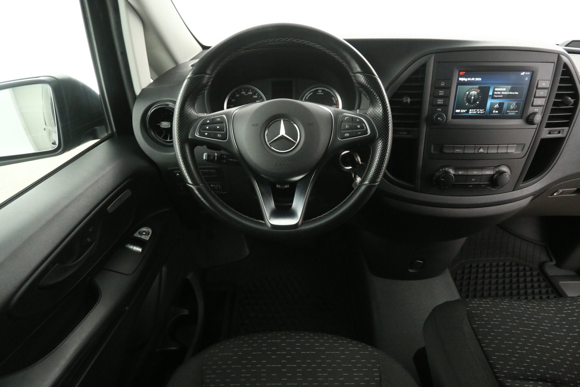 Mercedes-Benz eVito 66 kWh 112 Lang | Snelladen | SOH 96% |, Automaat, Stof, Gebruikt, Zwart