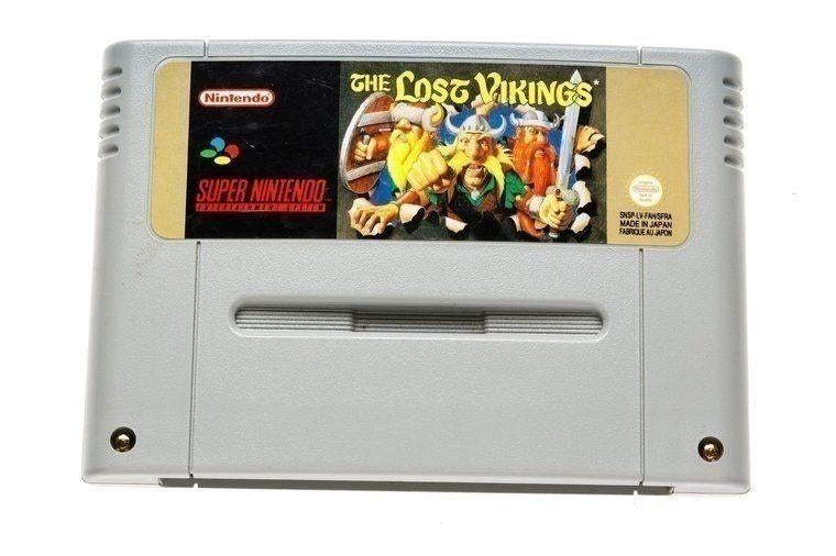 SNES Game Lost Vikings (Pal), Spelcomputers en Games, Avontuur en Actie, 1 speler, Ophalen of Verzenden, Zo goed als nieuw