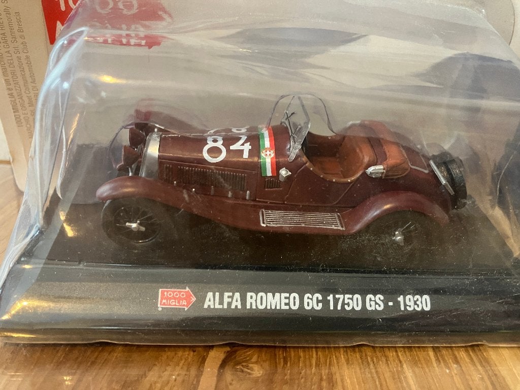 49972: Alfa Romeo 6C 1750 GS - 1930 - Atlas 1:43, Auto, Nieuw, Ophalen of Verzenden, Bachsatztstr. 54 D 72131 Ofterdingen, Germany