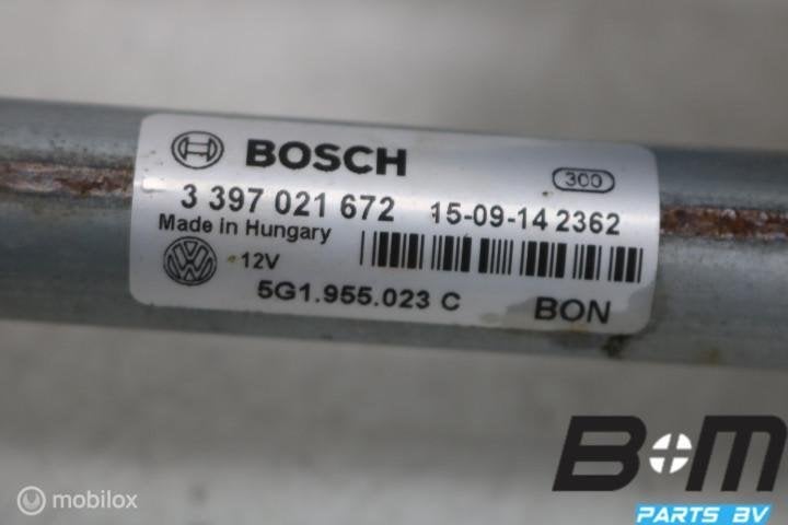 Ruitenwissermechaniek + motor VW Golf 7 5G11955023C, Gebruikt