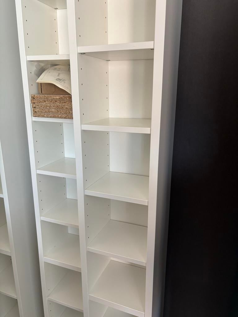 4x Witte DVD/CD Kasten - Ideaal voor je collectie, Ophalen, Gebruikt, 150 discs of meer, Hout