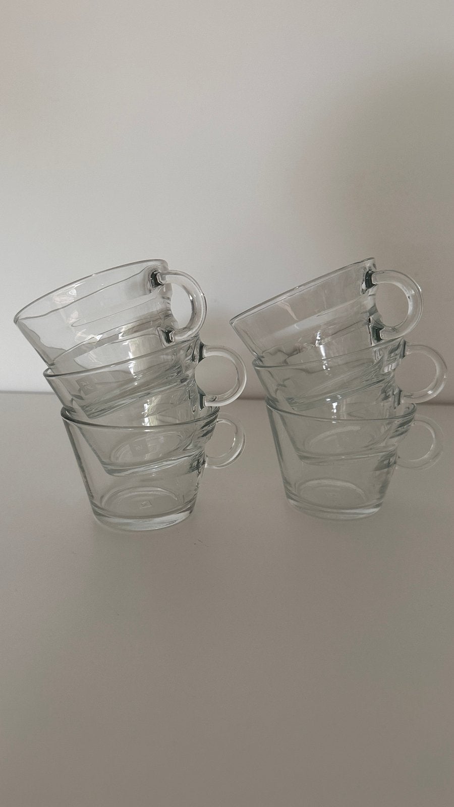 Nespresso koffiekopjes 6, Overige merken, Ophalen of Verzenden, Overige stijlen, Kop(pen) en/of Schotel(s)