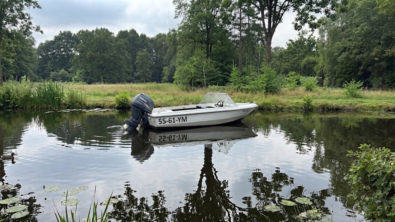 Beekman 460 met yamaha 25PK 4takt Met trailer, Watersport en Boten, Ophalen of Verzenden, Zo goed als nieuw