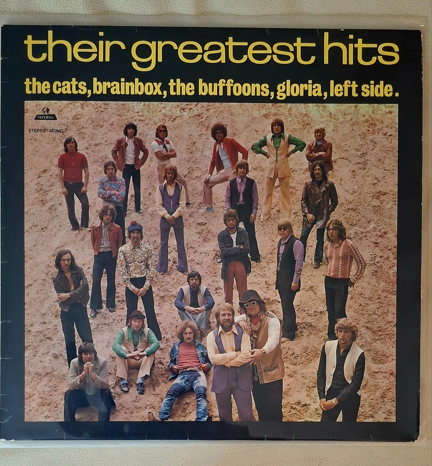 Their Greatest Hits - The Cats, Brainbox, The Buffoons LP, LP, Gebruikt, Ophalen of Verzenden, Complilatie
