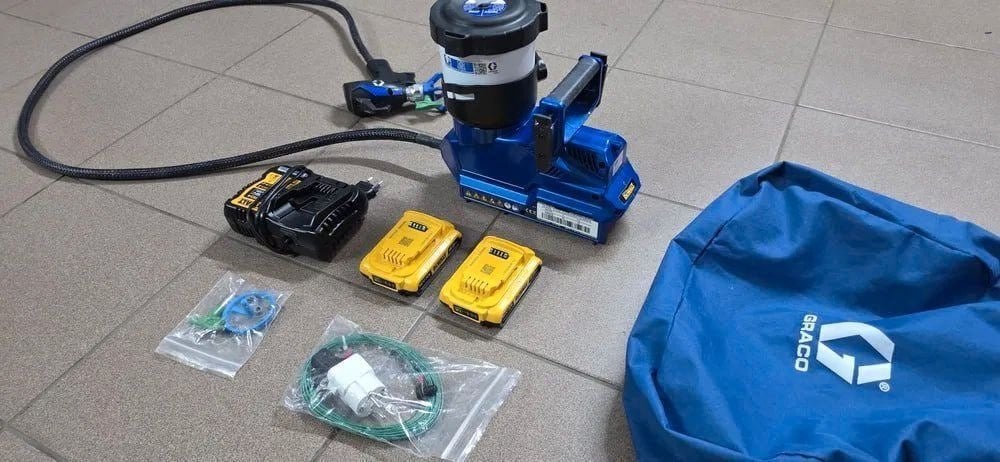 Graco Ultra QuickShot 20B476 – verfspuit, amper gebruikt, Ophalen of Verzenden, Zo goed als nieuw, Verfspuit of Verfpomp