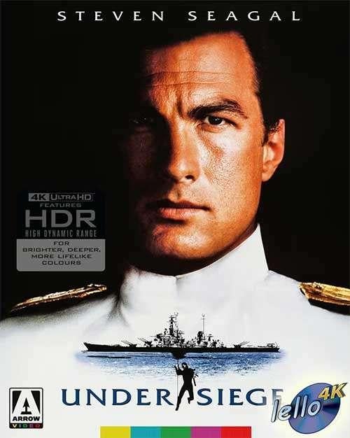 Blu-ray 4K: Under Siege, L.E. (1992 Steven Seagal) UK nNLO, Ophalen of Verzenden, Nieuw in verpakking, Actie