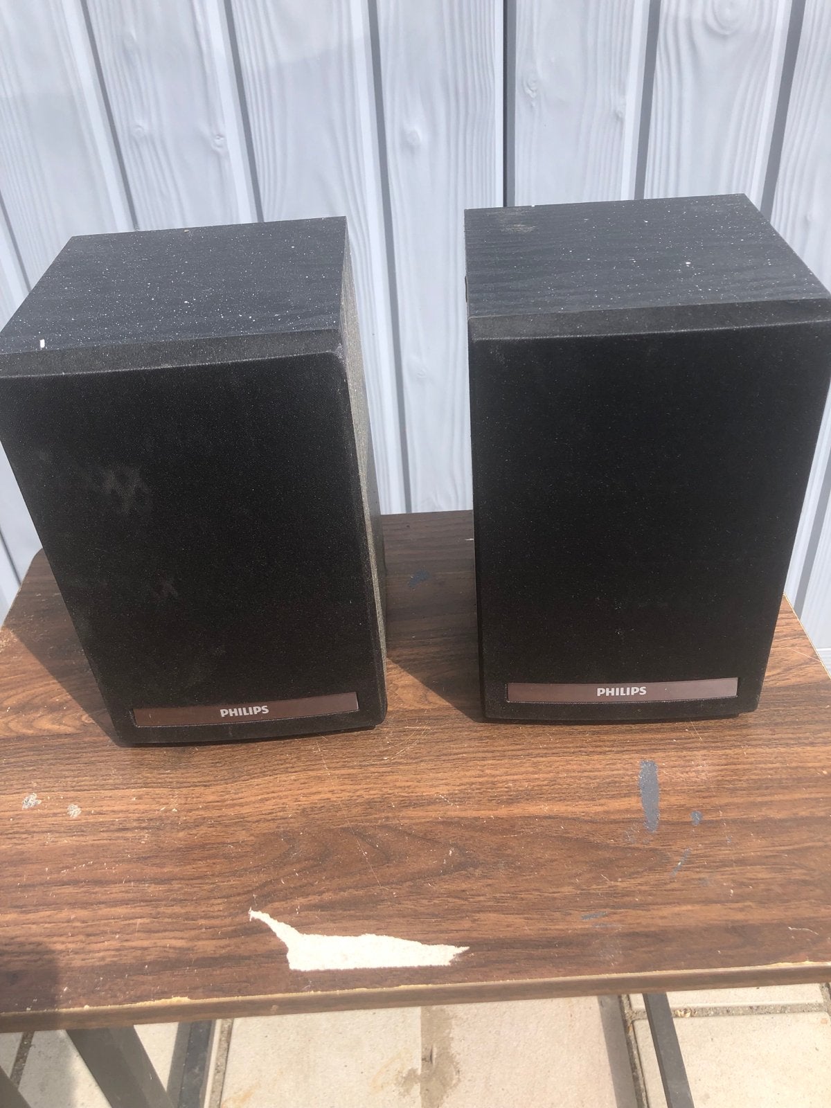 Philips MCM305 Boekenplank Speakers, Ophalen, Philips, Gebruikt, Minder dan 60 watt