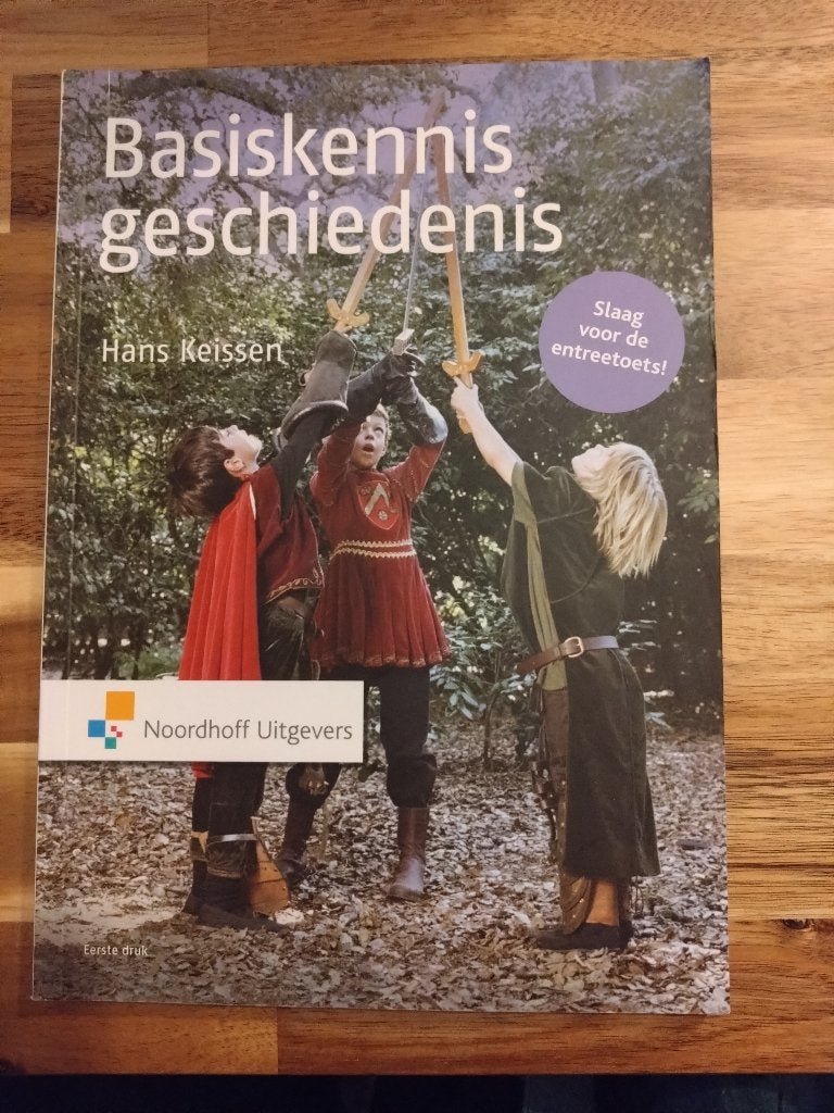 Basiskennis geschiedenis, Boeken, Studieboeken en Cursussen, Ophalen, Niet van toepassing, Zo goed als nieuw, Noordhoff Uitgevers