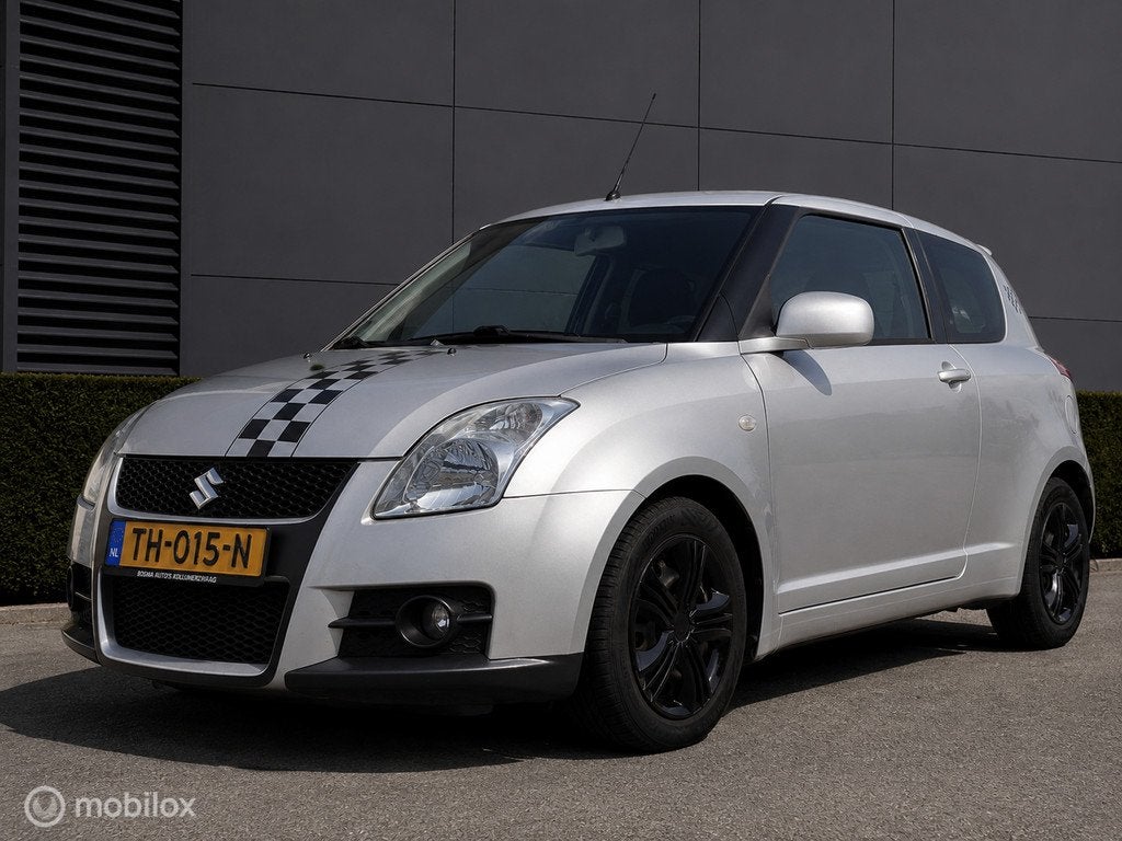 Suzuki Swift Sport 1.6 | 125 PK | AIRCO | STOELVERWARMING, Voorwielaandrijving, 1005 kg, Zwart, 4 cilinders