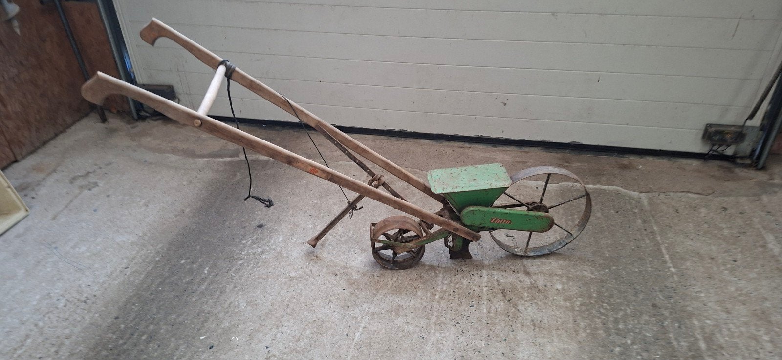 bietenzaaimachine, Tuin en Terras, Ophalen, Gebruikt