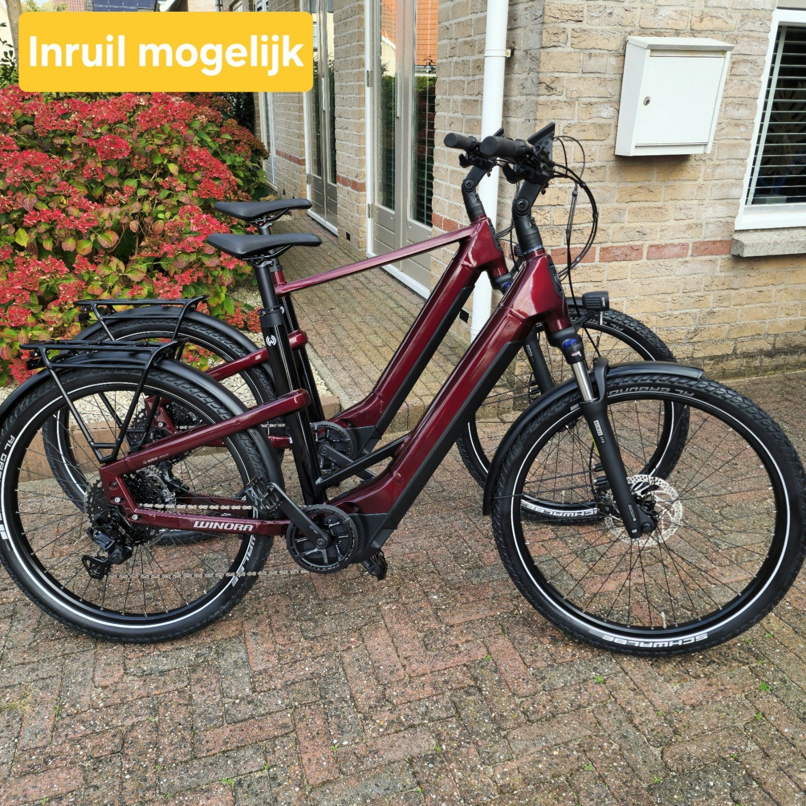 Unieke kans, nieuwe set Winora Yakun X10 E Performance CX, Nieuw, 50 km per accu of meer, 55 tot 59 cm, Ophalen