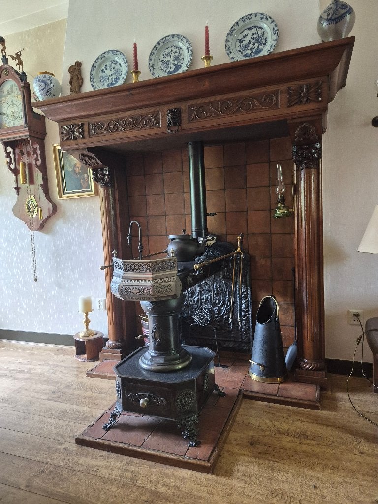 Antieke Brabantse Kachel, Antiek en Kunst, Ophalen