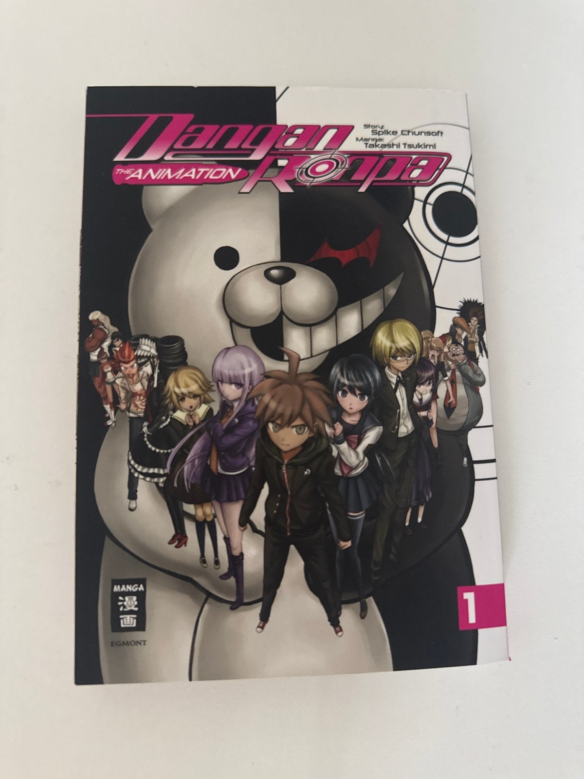 Danganronpa The Animation Manga Deel 1, Eén stripboek, Ophalen of Verzenden, Zo goed als nieuw
