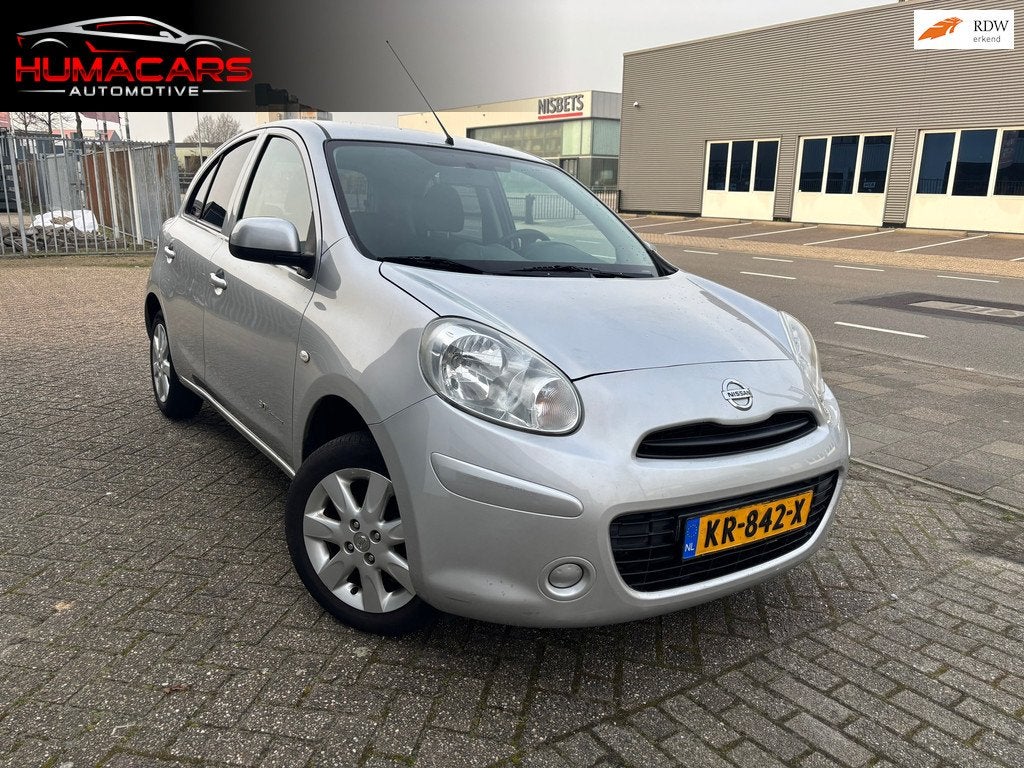 Nissan Micra 1.2 Acenta 30th anniversary|Airco|bleutooth|Ele, Auto's, Nissan, Voorwielaandrijving, Euro 5, Stof, Gebruikt
