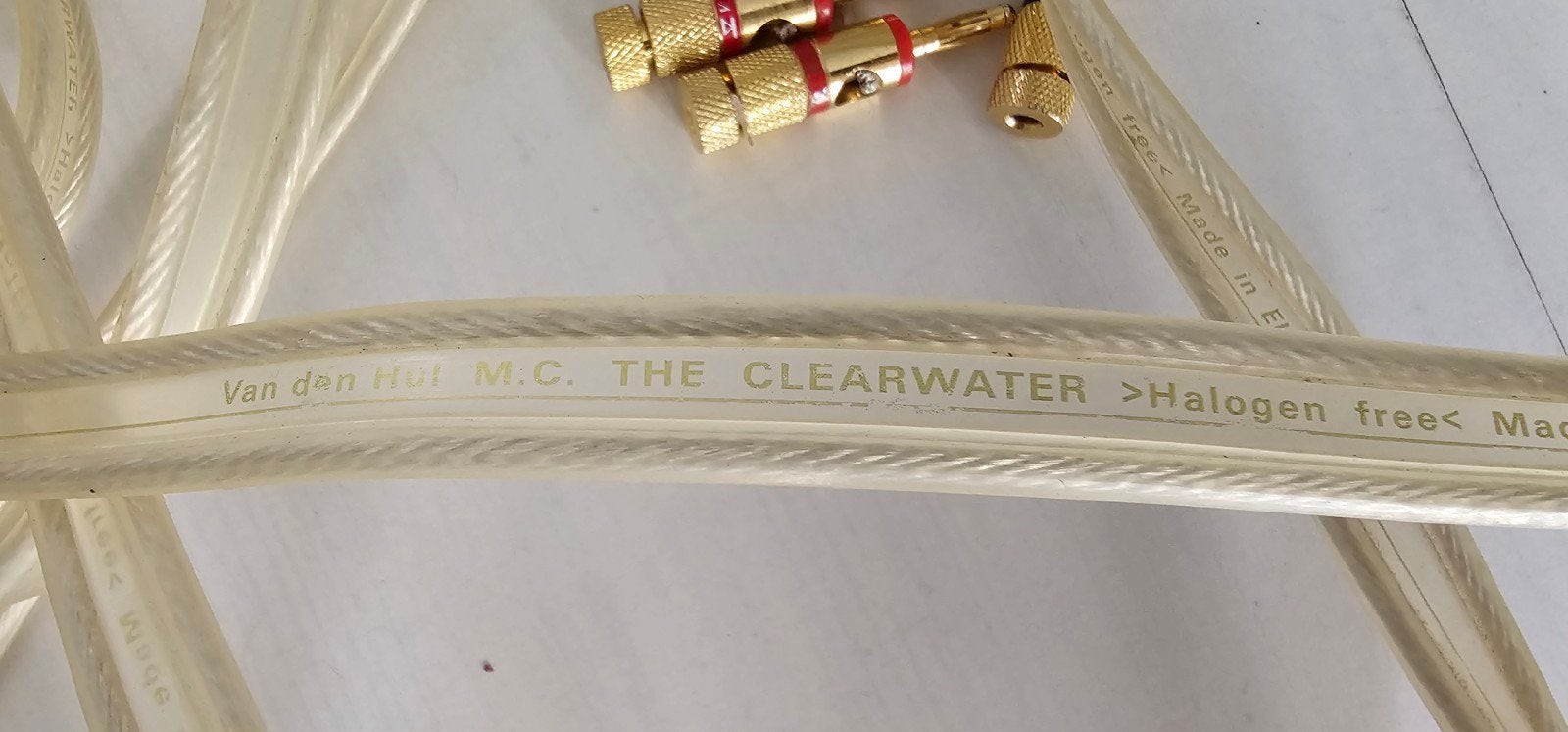 van den Hul, the clearwater speakerkabels, Ophalen, Zo goed als nieuw, 2 tot 5 meter, Luidsprekerkabel
