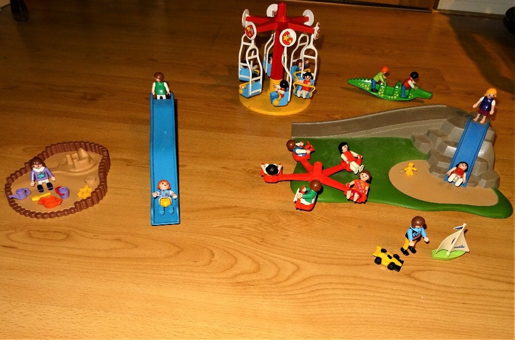 Playmobil speeltuin, Ophalen of Verzenden, Gebruikt