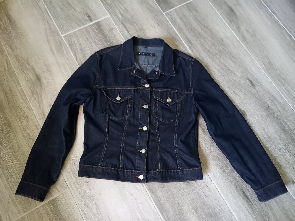 Heel Mooi Spijkerjasje / Spijkerjas / Jeans Jasje Maat 38, Kleding | Dames, Maat 38/40 (M), Blauw, Ophalen of Verzenden, Zo goed als nieuw