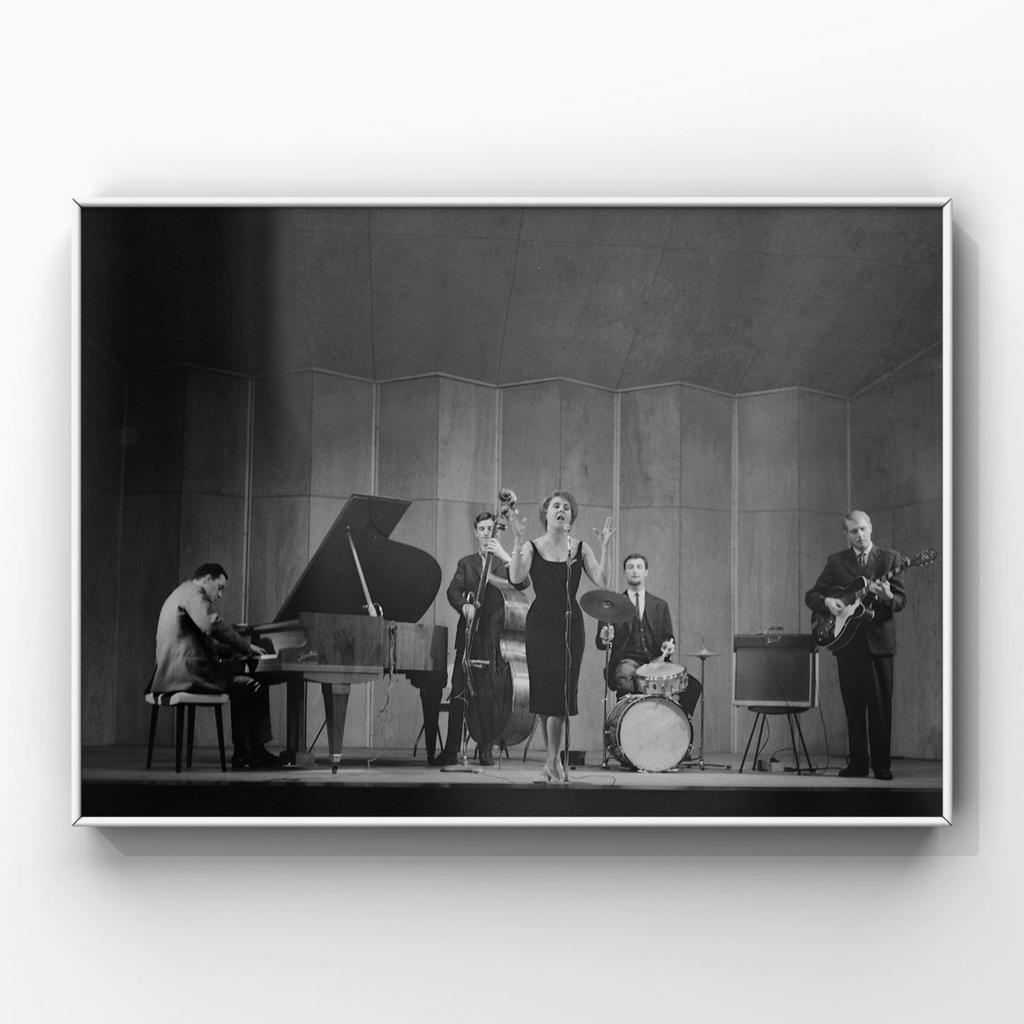 Rita Reys & het Pim Jacobs Kwartet — Rotterdam, 1960 jazz, Ophalen of Verzenden, Zo goed als nieuw, Overige onderwerpen