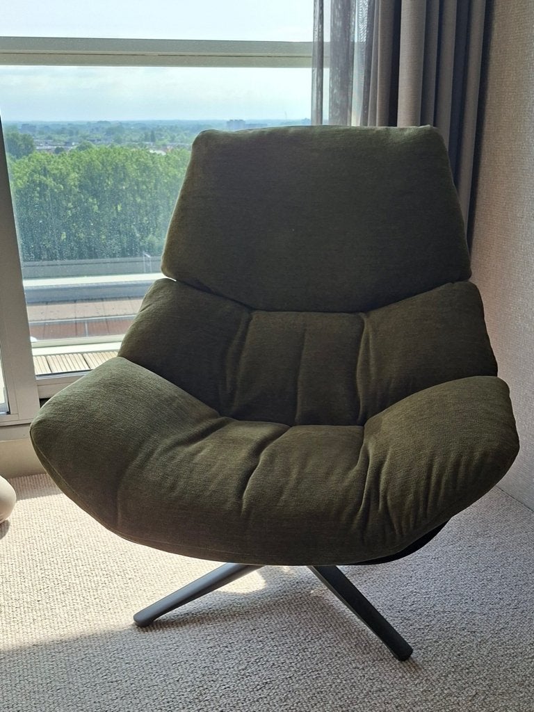 Nieuwe Cor Shrimp23 Draaifauteuil - Groen (Moos 8168), Ophalen, 75 tot 100 cm, Zo goed als nieuw, 75 tot 100 cm
