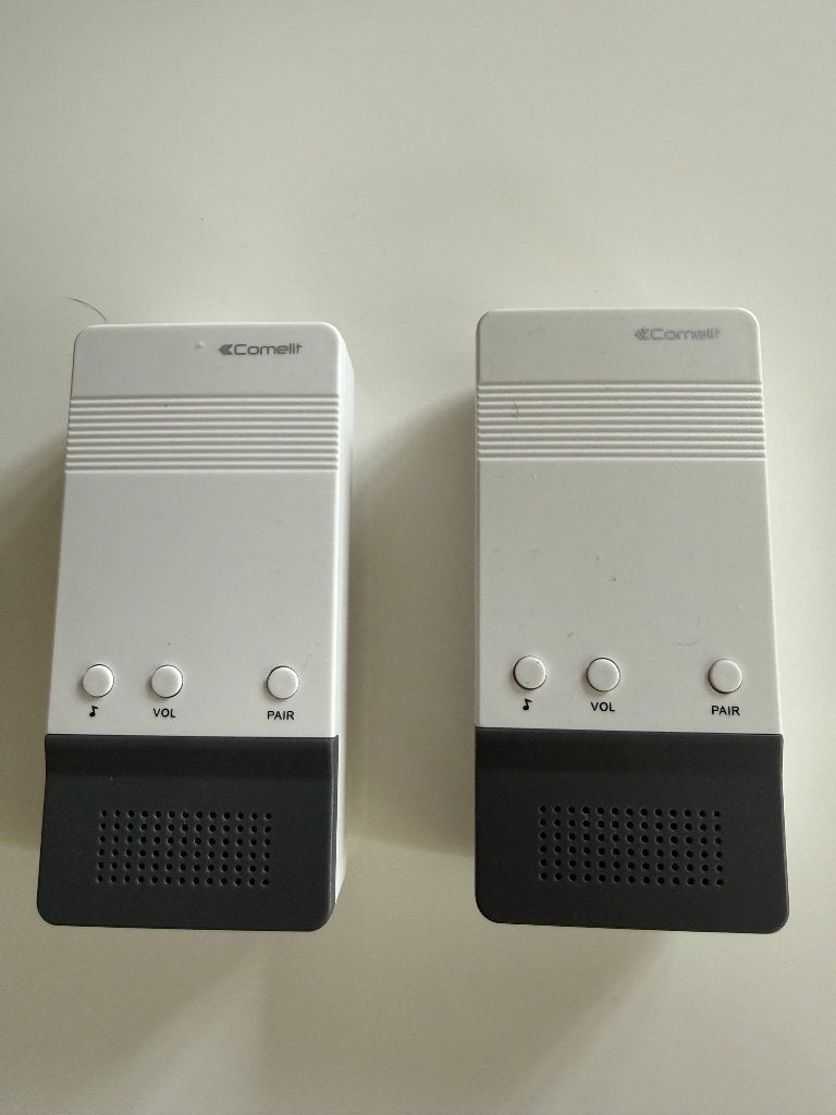 Comelit 2x Gong t.b.v. Comelit Vista deurbel, Ophalen of Verzenden, Zo goed als nieuw, Draadloos