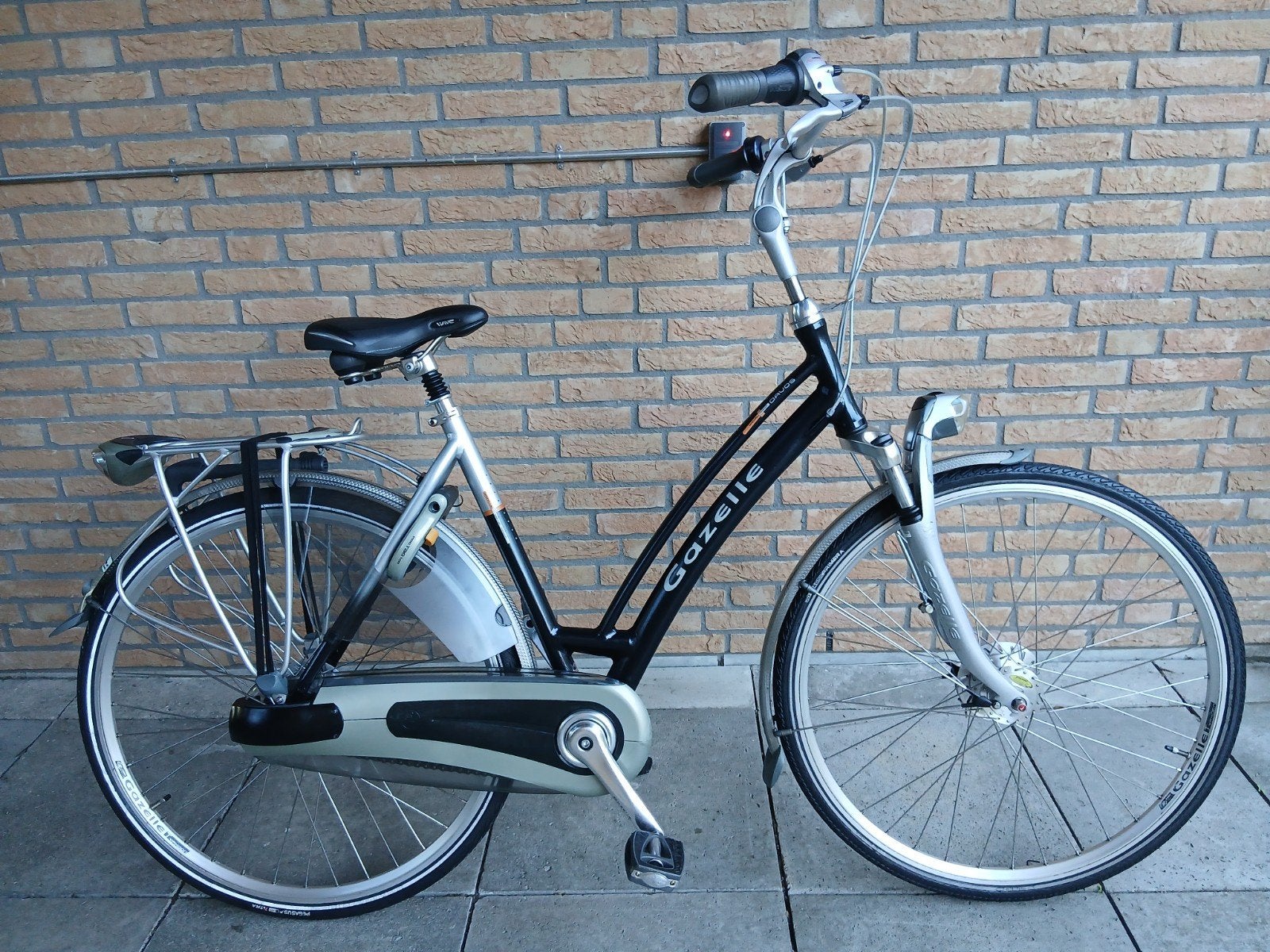 Mooie Gazelle Davos Damesfiets, Ophalen, 53 tot 56 cm, Versnellingen, Zo goed als nieuw