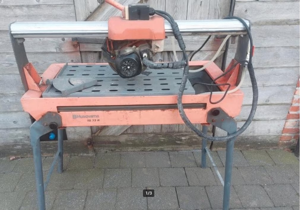 husqvarna tegelzaag, Ophalen, 60 cm of meer, Overige typen, Minder dan 20 cm