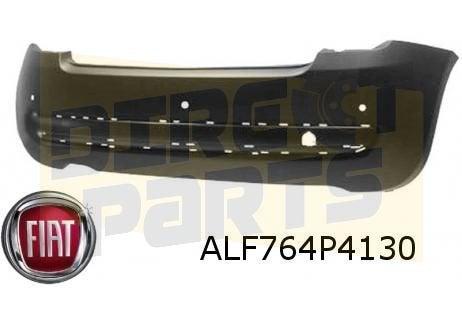 Fiat 500 (9/07-10/15) (312) 7/12- achterbumper (bij 3-sensor, -, -, Nieuw, Ophalen of Verzenden