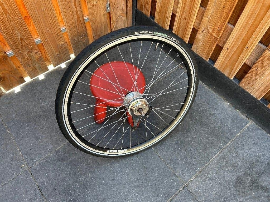 :Achterwiel 28 inch 7 NEXUS versnellingen rollerbrakes, Fietsen en Brommers, Fietsonderdelen, Wiel, Gebruikt, Ophalen of Verzenden