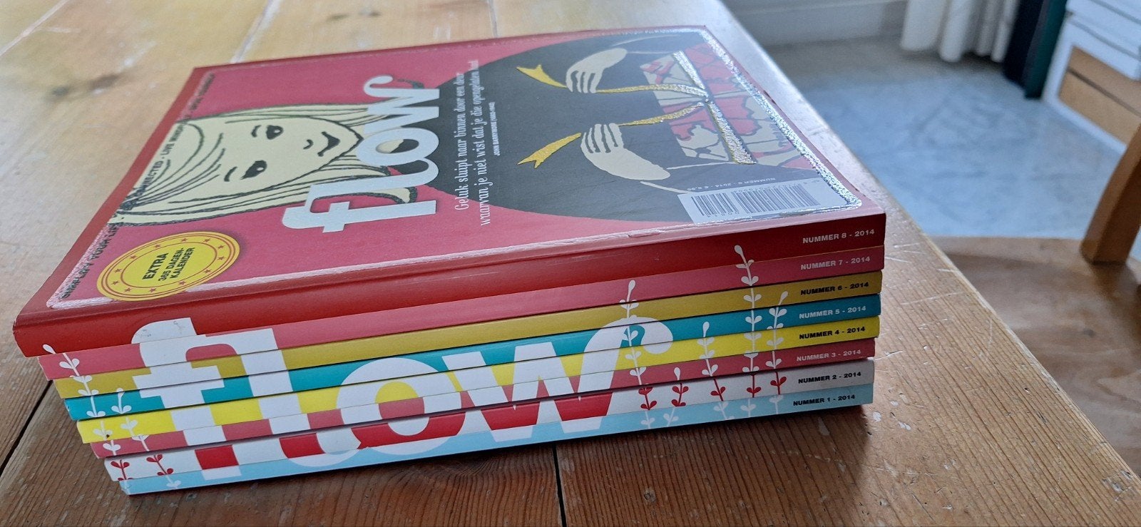 Flow Magazine - complete jaargang 2014, Ophalen of Verzenden, Gelezen, Damesbladen