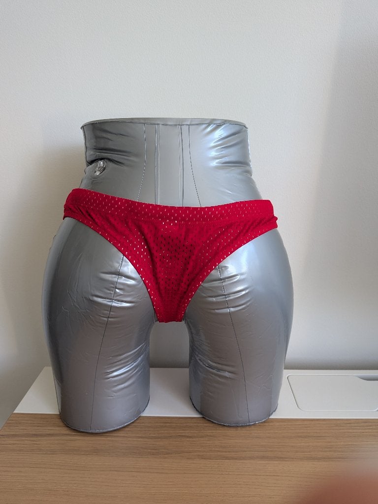 String zwembroek mannen, Verzenden, Maat 56/58 (XL), Jaxfstk, Rood