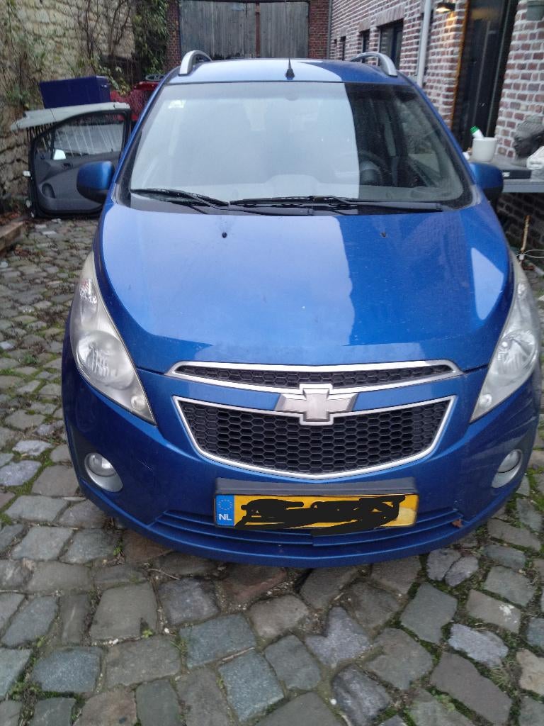 chevrolet spark Blauwe carrosserie delen te koop, Auto-onderdelen, Gebruikt, Chevrolet, Ophalen of Verzenden, Bumper
