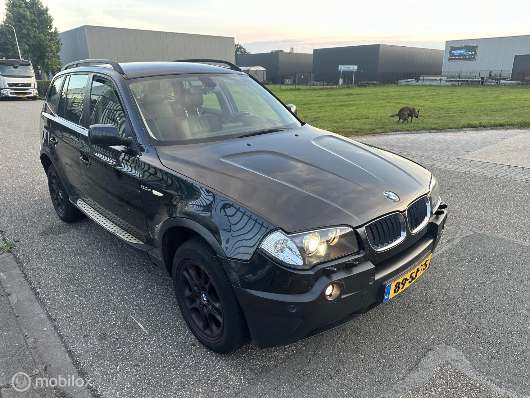 BMW X3 2.0d Druklager hoorbaar GEEN MOOIE AUTO HANDEL EXPORT, Auto's, 150 pk, Traction-control, Zwart, Bedrijf
